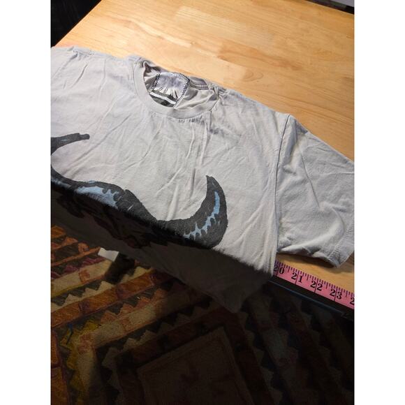 Kid Dangerous Grime Couture Bull Skull T-Shirt L 20" P2P - Picture 6 of 9